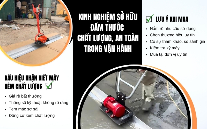  Kinh nghiệm sở hữu đầm thước chất lượng, an toàn trong vận hành